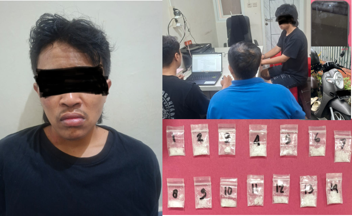 Patroli Penyekatan Suporter Berbuah Penangkapan Pengedar Sabu di Kota Malang