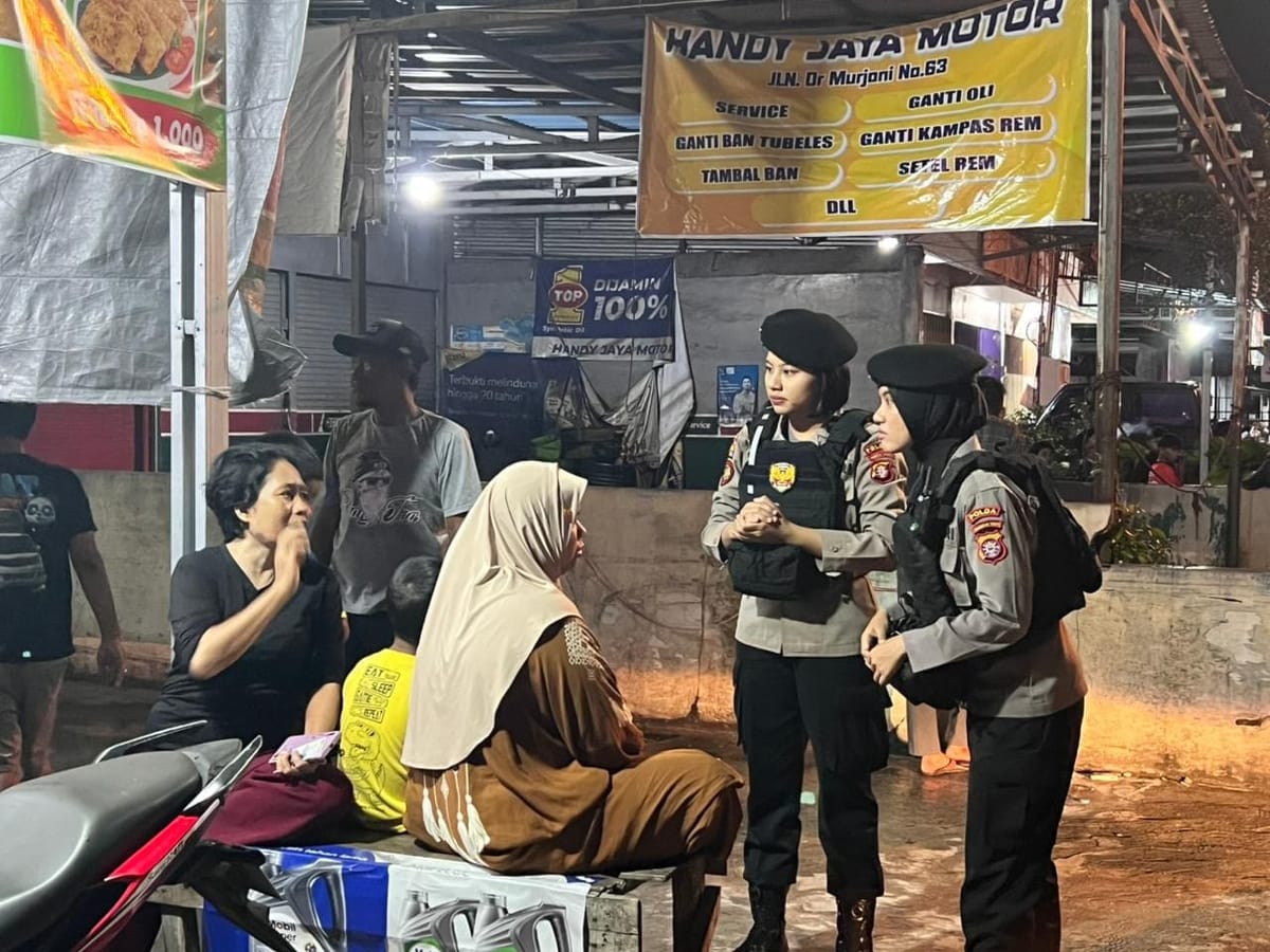 Patroli Perintis Presisi Ditsamapta Polda Kalteng Perkuat KRYD di Palangkaraya