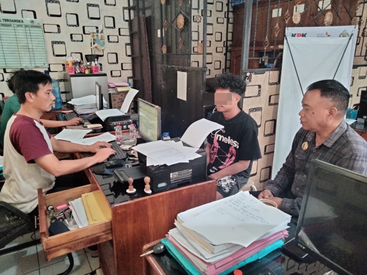 Pemuda Tritih Kulon Cilacap Ditangkap Polisi, Kedapatan Edarkan Sinte