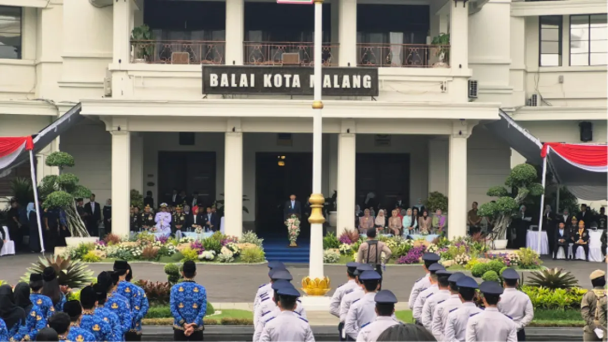 Peringatan Hari Pahlawan di Malang, Wali Kota Ajak Masyarakat Perkuat Ketahanan Nasional