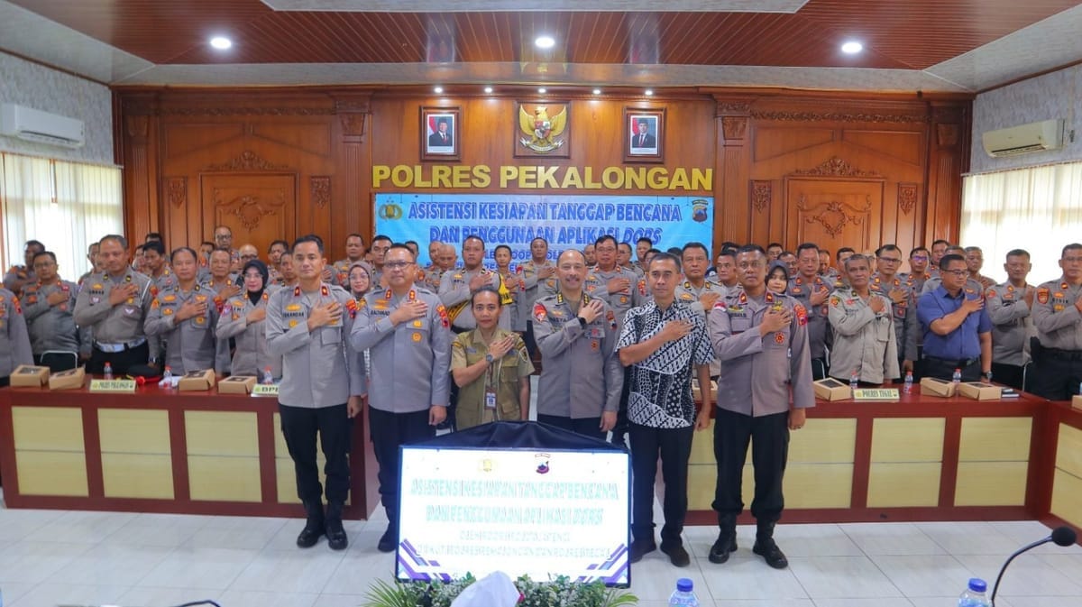 Polda Jateng Asistensi Tanggap Bencana di Pekalongan, Dua Polres Dapat Pelatihan Aplikasi DORS