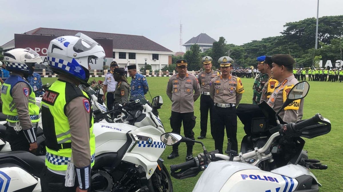 Polda Jateng Resmi Gelar Operasi Zebra Candi 2025