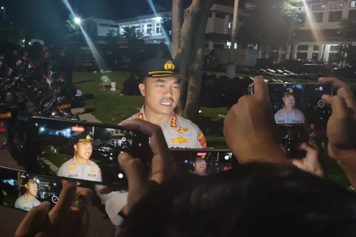 Polisi Amankan Empat Orang Saat DPRD Pati Gelar Paripurna Hak Angket Bupati