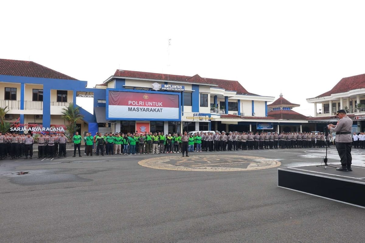 Polresta Cilacap Gandeng Komunitas Ojol untuk Jaga Kamtibmas