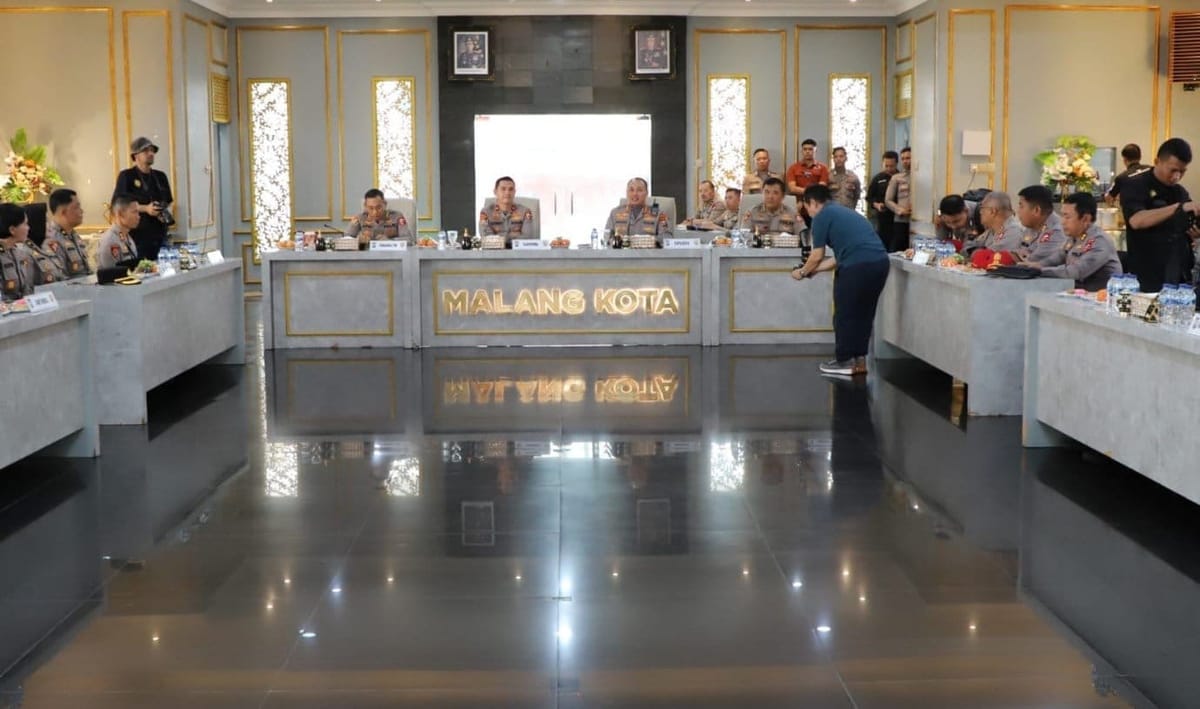 Polresta Malang Kota dan Pemkot Malang Bersinergi Cegah Perilaku Anarkis di Kalangan Masyarakat