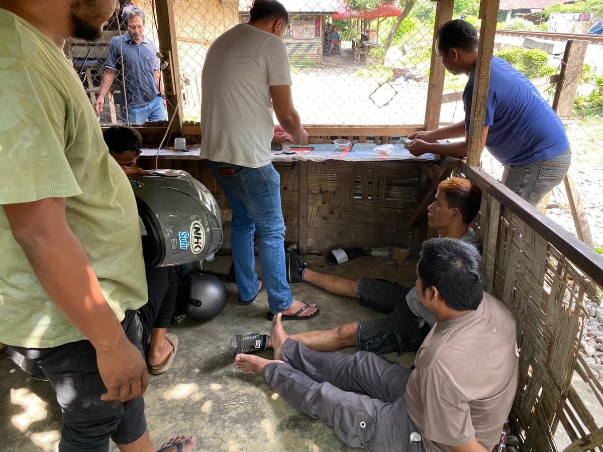Polrestabes Medan Gempur Kampung Narkoba Serba Jadi, Pengedar dan Pemakai Tak Berkutik