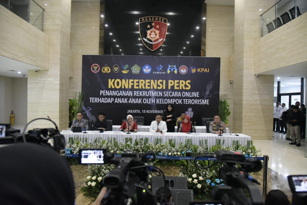Polri Beberkan Modus Rekrutmen Anak oleh Kelompok Teror Melalui Dunia Digital