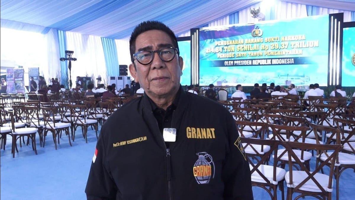 Polri Diapresiasi Ketua Umum DPP GRANAT atas Keberhasilan Ungkap dan Musnahkan Narkoba