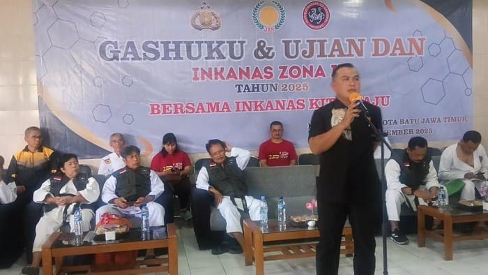 Ratusan Karateka Inkanas Jatim Ikuti Pelatihan dan Ujian Kenaikan Tingkat
