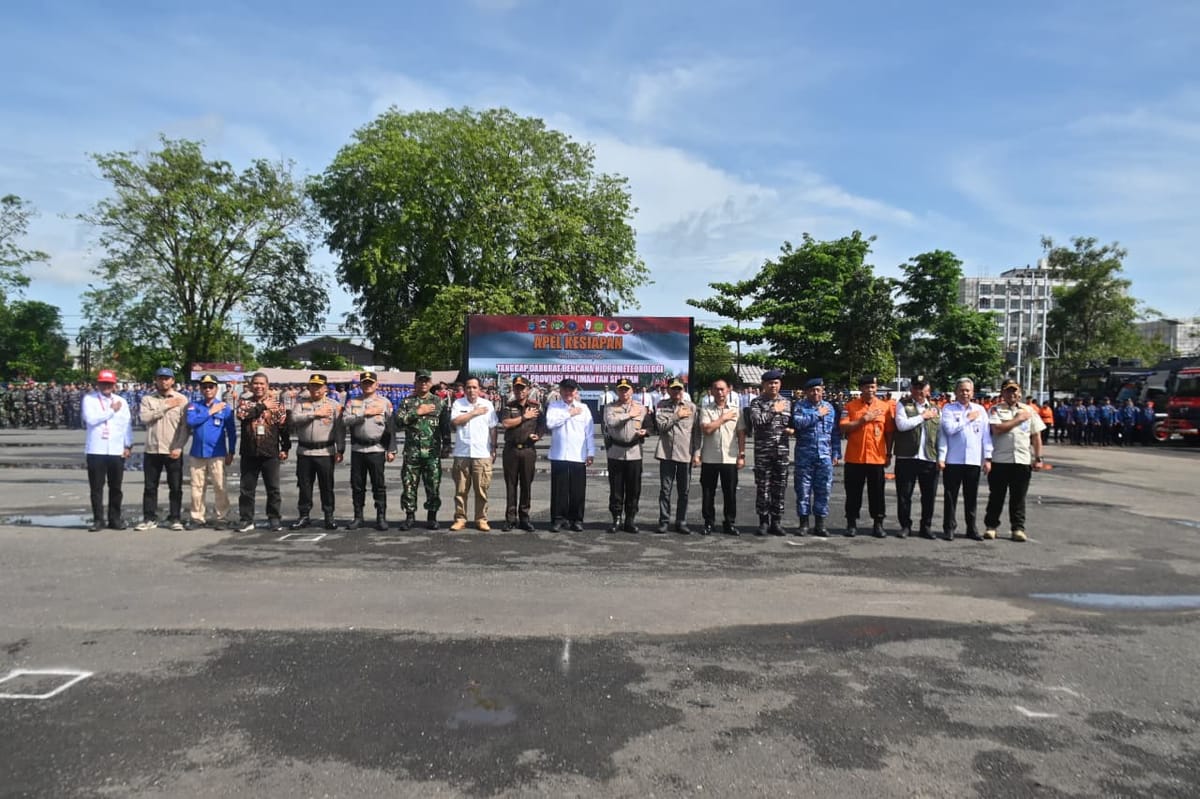 Siaga Hadapi Musim Hujan, Polda Kalsel Kerahkan 1.200 Personel dan Perkuat Armada Tanggap Bencana