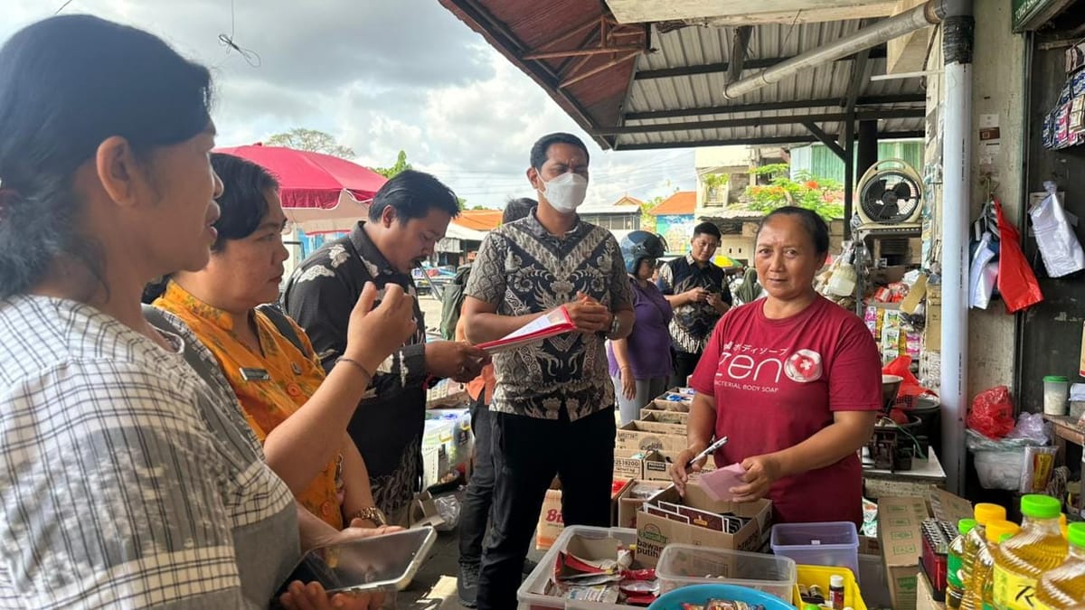 Sidak Harga Beras, Satgas Pangan Polda Bali Tidak Menemukan Beras Diatas HET