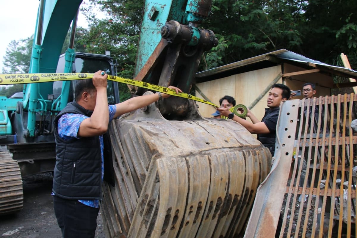 Tambang Pasir Ilegal di Taman Nasional Gunung Merapi Ditindak Bareskrim Polri