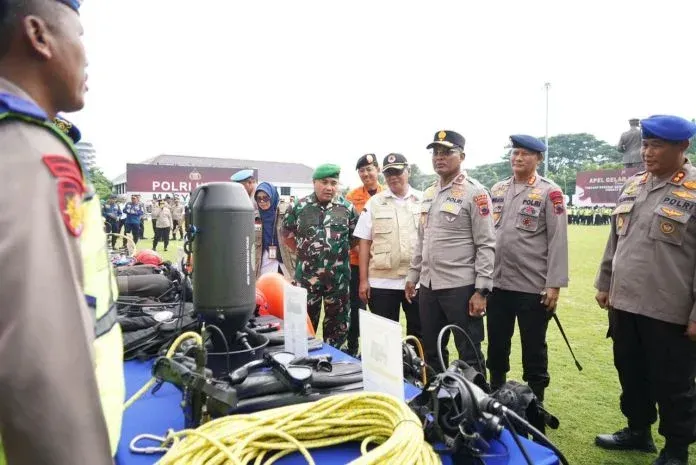Tingkatkan Kewaspadaan, Polda Jateng Siapkan Langkah Antisipasi Cuaca Ekstrem
