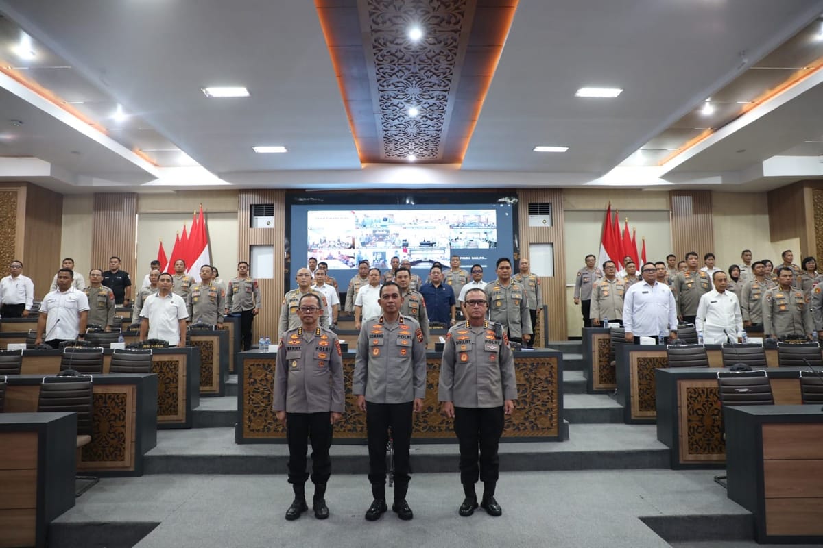 Wakapolda Bali Buka Taklimat Awal Audit Kinerja Tahap II Itwasda Polda Bali 2025