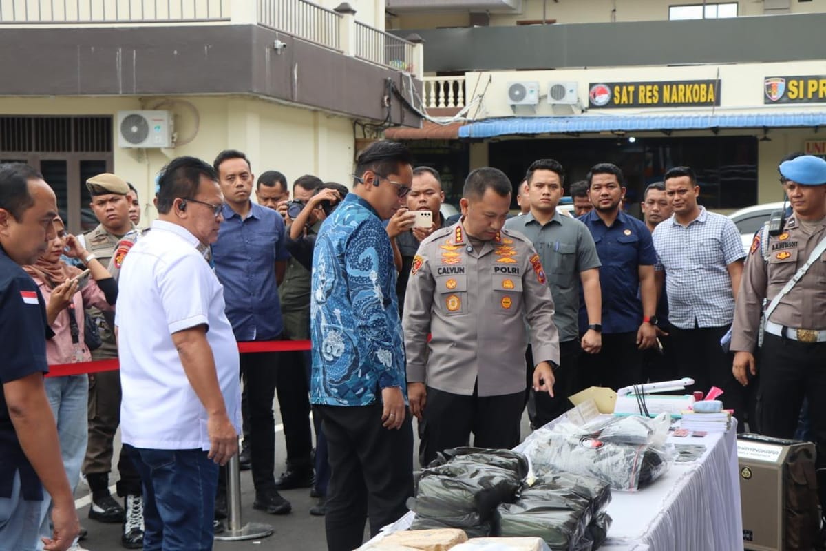 Wali Kota Apresiasi Kapolrestabes: 60 Kg Sabu Disita, 15 Barak Narkoba Dimusnahkan