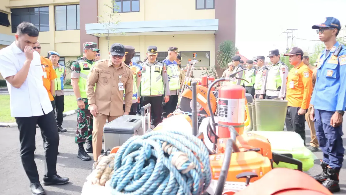 Wali Kota Magelang Tinjau Kesiapan Personel dan Peralatan Hadapi Potensi Bencana