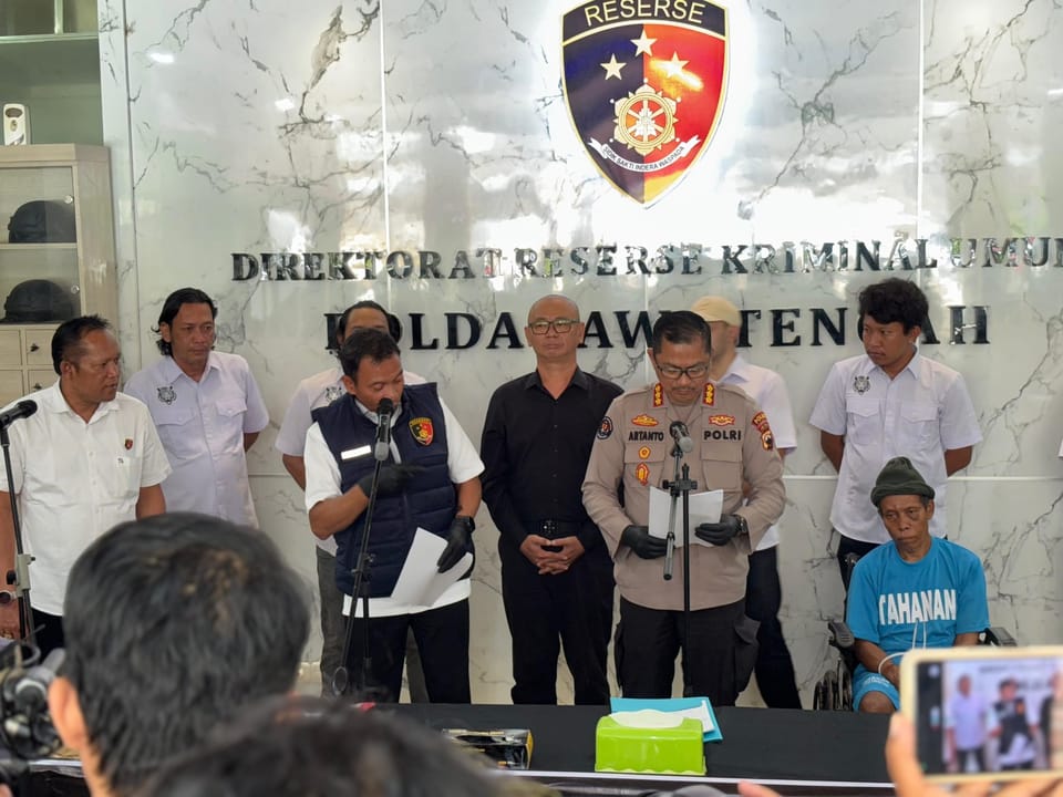Aksi Sadis Residivis Nyamar Dukun Penggada Uang di Pemalang Bunuh Pasutri Pakai Sianida