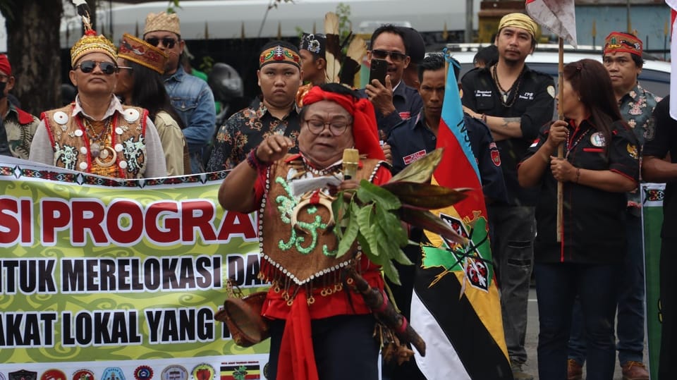 Aliansi Dayak Bersatu Gelar Aksi Damai di Palangka Raya, Polresta Kawal Ketat