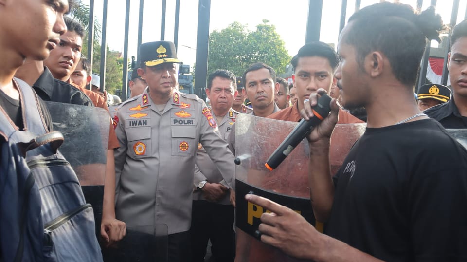 Arahan Kapolri Ditegaskan, Polda Kalteng Laksanakan Langkah Terukur Hadapi Aksi Anarkis