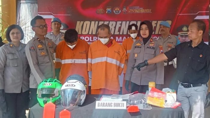 Curi Motor Keluarga, Warga Kota Malang Diamankan Polsek Sukun