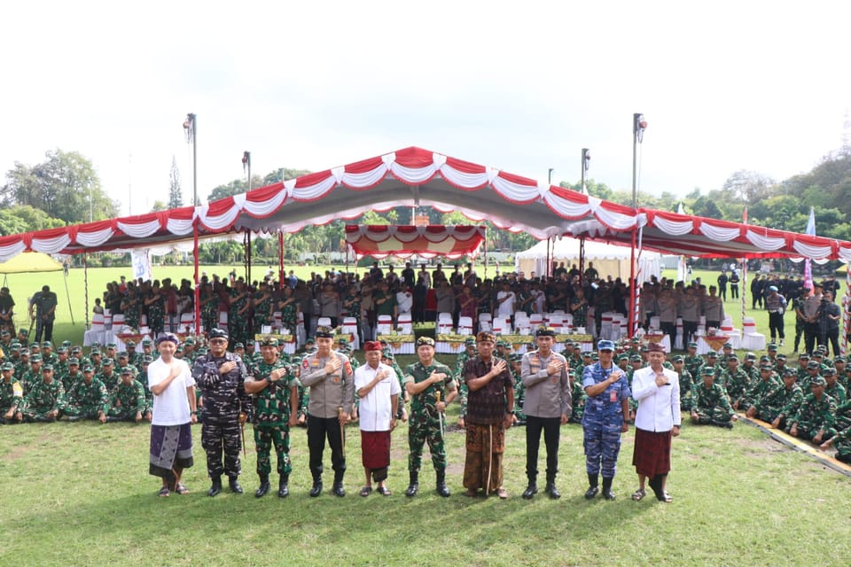 HUT ke-80 RI Semakin Semarak, Puluhan Sekaa Gong Berlaga di Lomba Baleganjur
