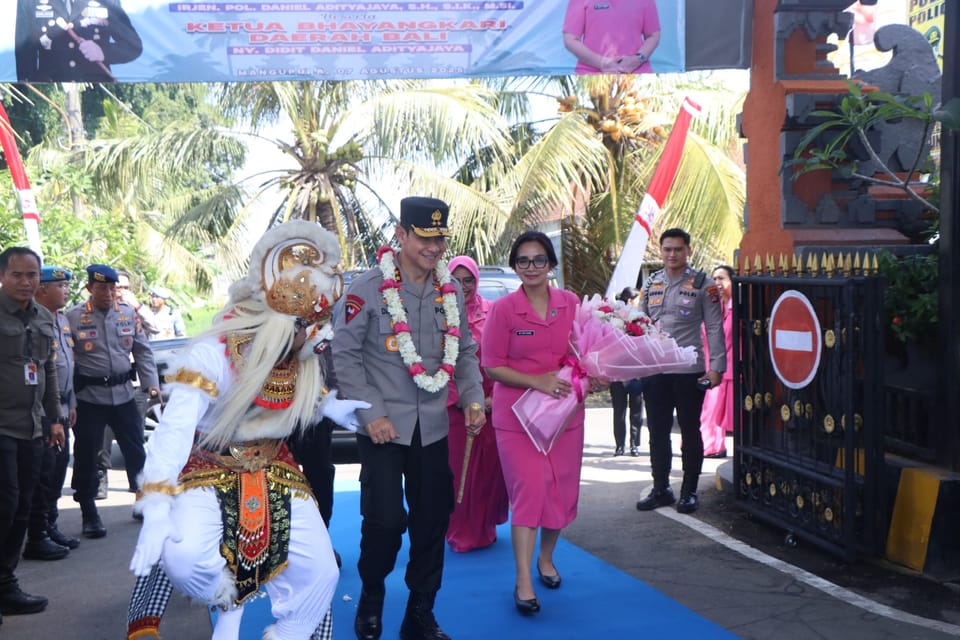 Kapolda Bali Kunjungi Polres Badung, Tekankan Profesionalisme dan Integritas Personel