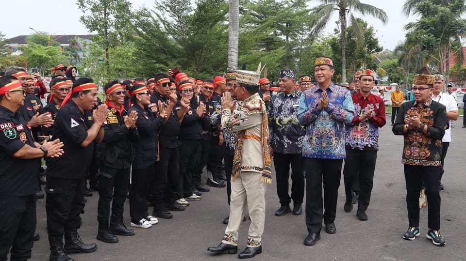 Kapolda Kalteng Ajak BATAMAD dan Damang Adat Bersinergi Jaga Harkamtibmas di Bumi Tambun Bungai