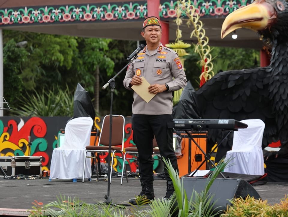 Kapolda Kalteng Apresiasi Pumpung Hai Borneo: Wadah Pelestarian Budaya Lokal