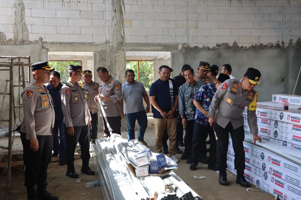 Kapolda Kalteng Cek Langsung Kesiapan SPPG di Barito Utara