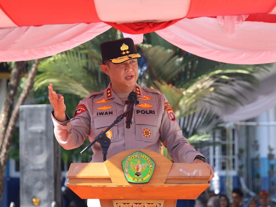 Kapolda Kalteng Motivasi 3.532 Mahasiswa Baru UPR: “Raih Sukses Sejak Dini”