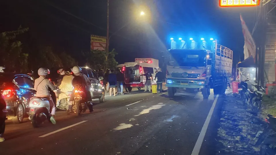 Laka Lantas di Manding Temanggung, Satu Pengendara Motor Tewas di Tempat