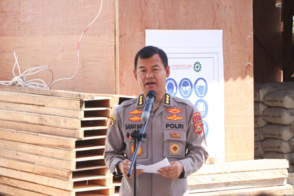 Polda Bali Gelar Ground Breaking Pembangunan Rumah Negara untuk Pejabat Tinggi