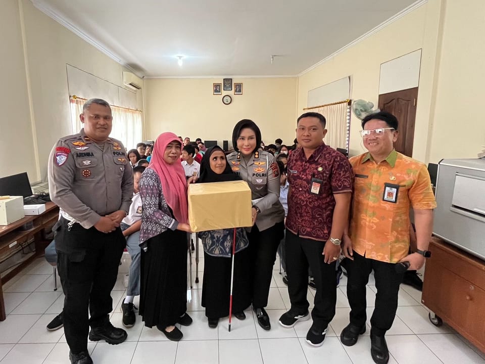 Polda Bali Gelar Minggu Kasih di Panti Guna Dria Raba, Serap Aspirasi dan Tegaskan Komitmen Pelayanan Humanis