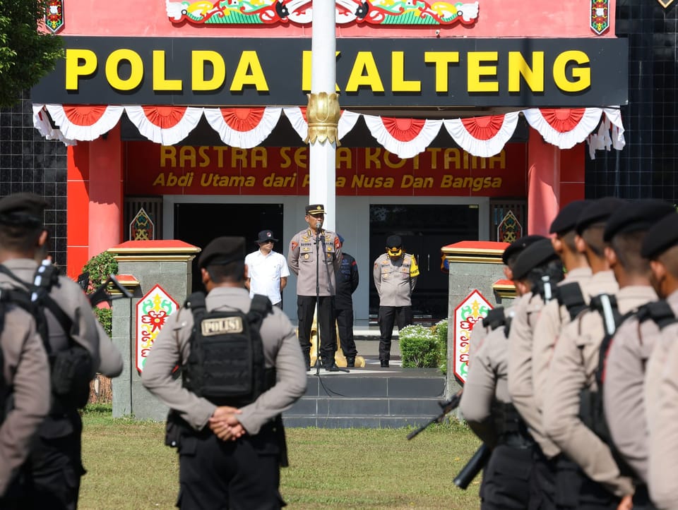 Polda Kalteng Kerahkan Ratusan Personel untuk Amankan PSU Pilkada Barito Utara