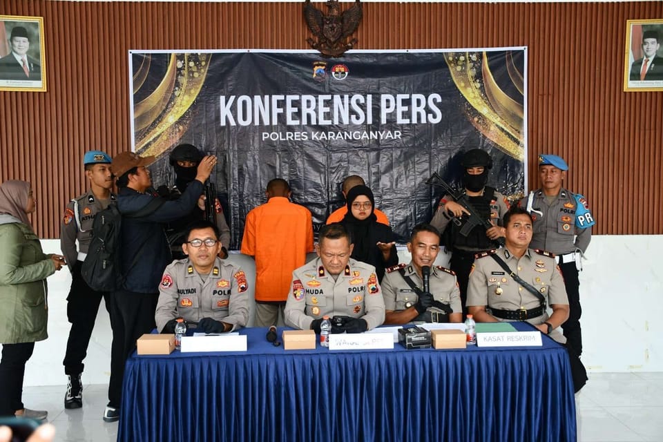 Polres Karanganyar Berhasil Tangkap Komplotan Pencuri Motor