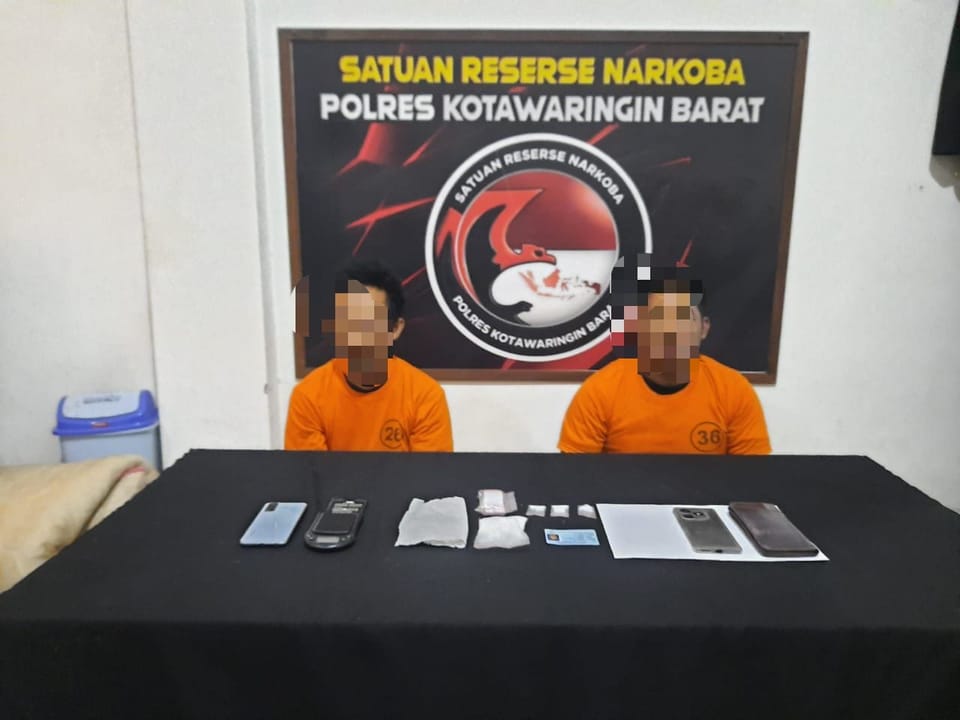 Polres Kobar Tangkap Dua Pemuda Pengedar Narkotika