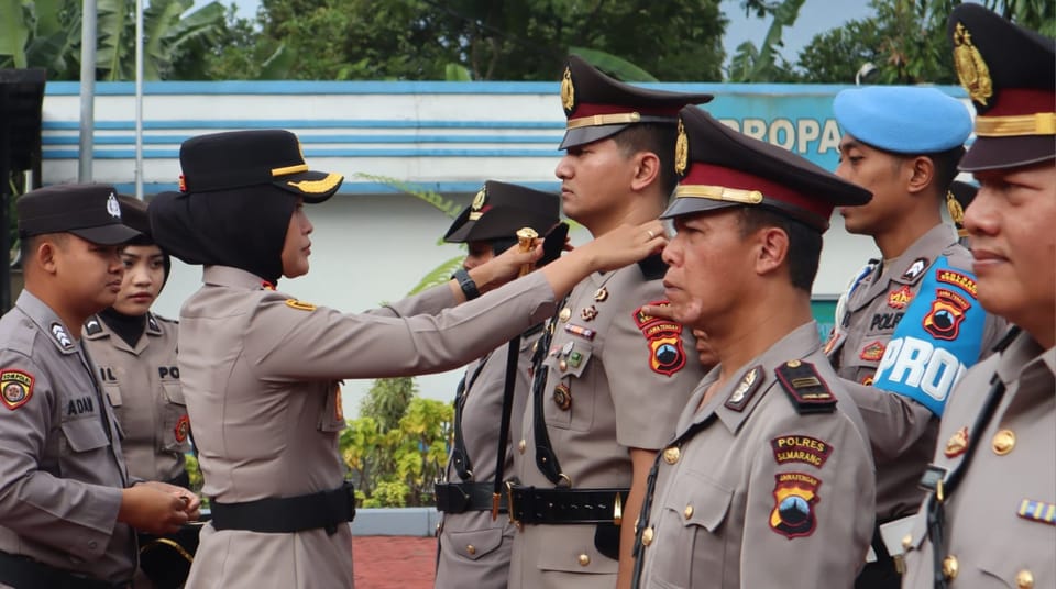 Polres Semarang Lakukan Rotasi Sejumlah Pejabat dalam Penyegaran Organisasi
