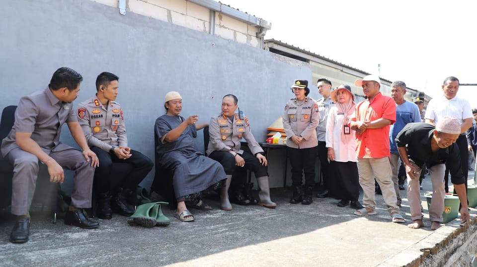 Polresta Malang Kota Tanam Jagung Bersama Ponpes untuk Lumbung Pangan