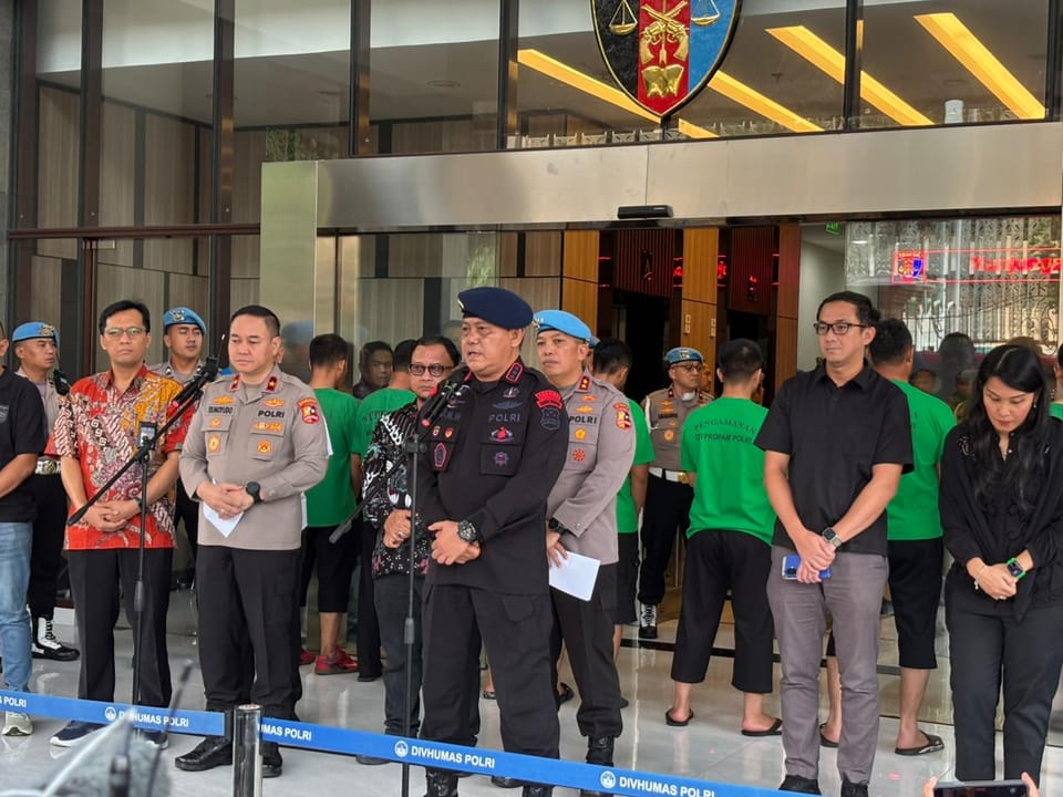 Polri Tetapkan 7 Anggota Brimob dalam Patsus Terkait Kasus Tabrak Ojol