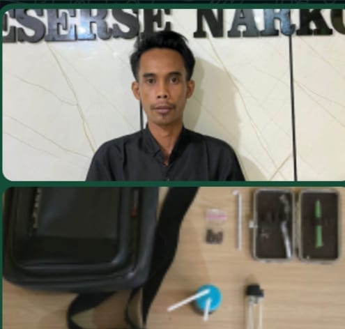 Sat Narkoba Polres Sragen Tangkap Pengguna Narkoba Asal Luar Kota dalam Operasi Kilat