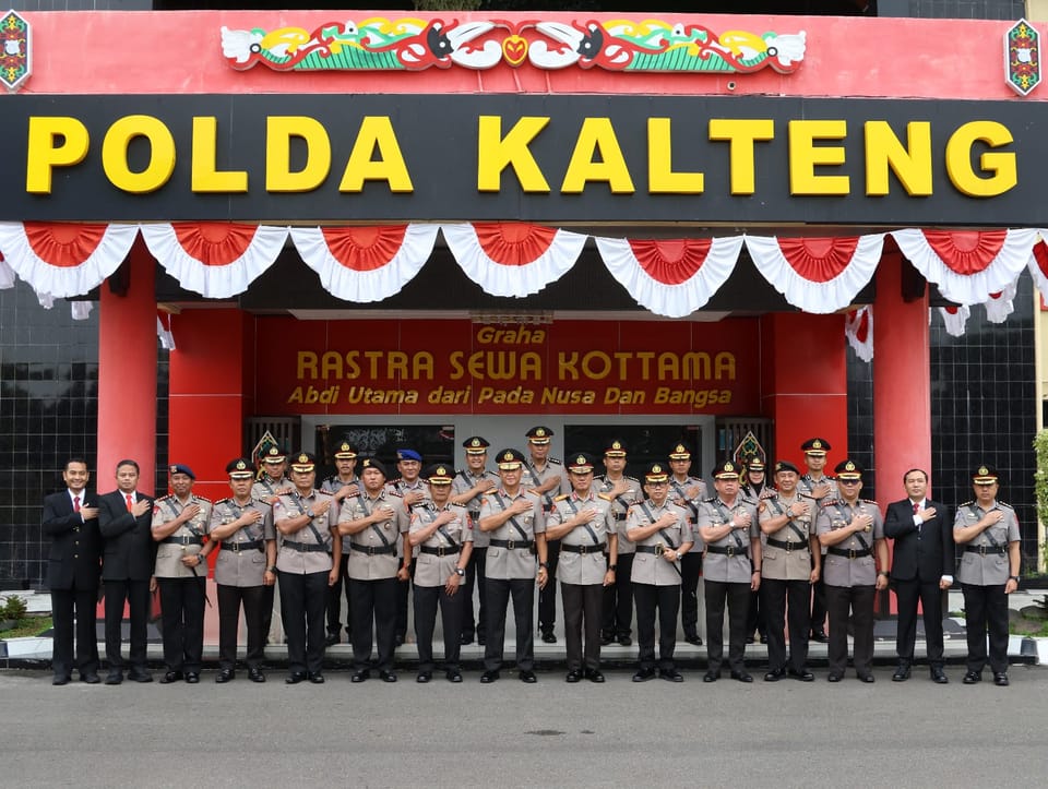 Semangat Hari Juang Polri, Polda Kalteng Tunjukkan Dedikasi Lewat Upacara