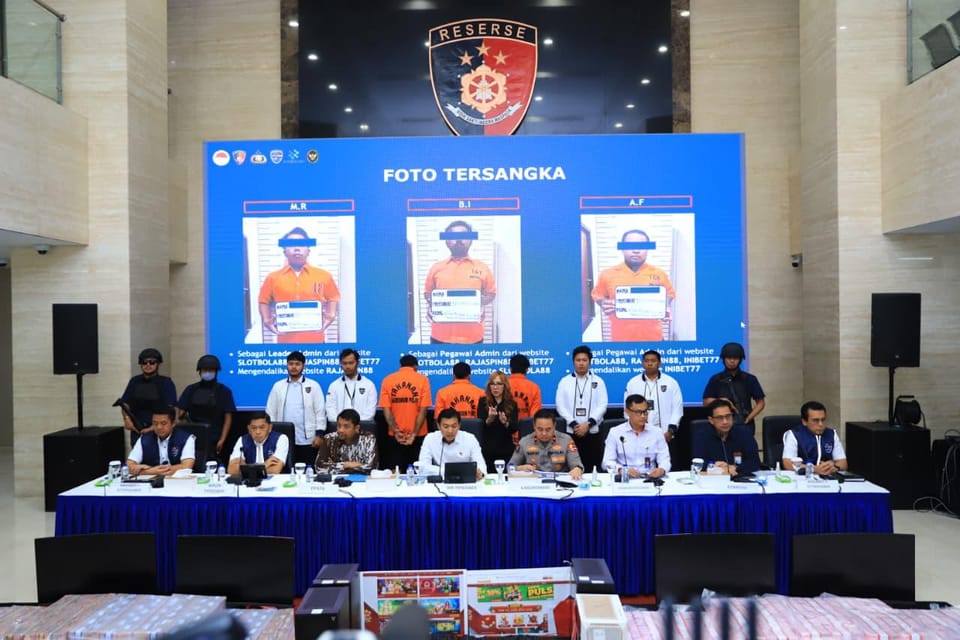 Sindikat Judi Online Kelas Internasional Dibongkar Polri, Puluhan Rekening Dibekukan