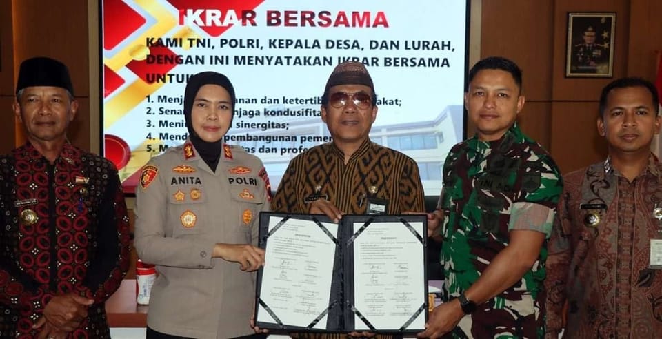 Sinergi TNI, Polri, dan Pemerintah Kota Magelang Ditegaskan Lewat Apel Tiga Pilar