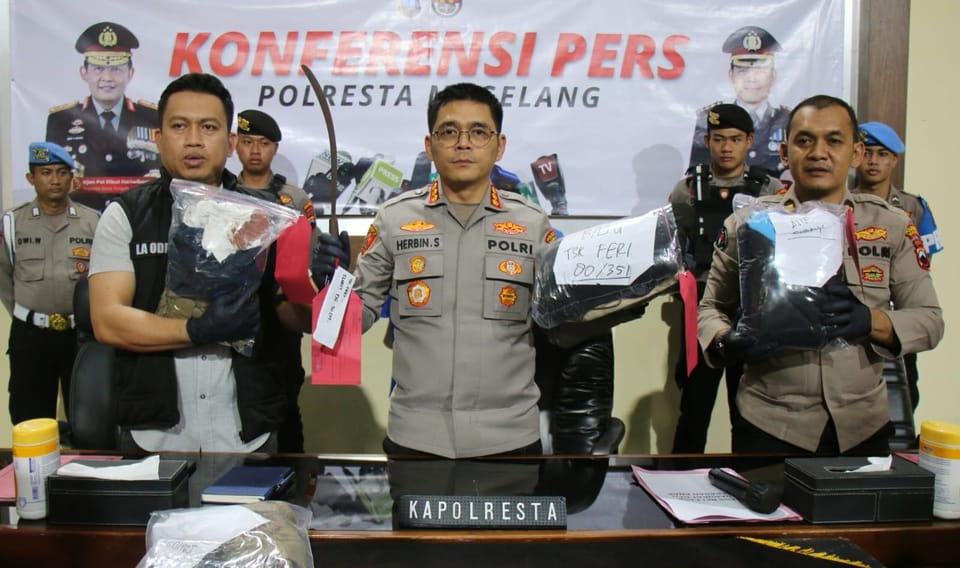 Terungkap! Kasus Pembacokan 3 Pelajar di Magelang, Ini Kata Polisi