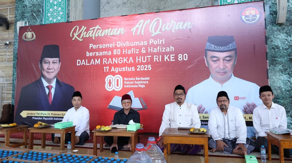 Ustaz Yusuf Mansur Puji Inisiatif Kapolri Gelar Khatam Al-Qur’an Sambut Kemerdekaan RI ke-80
