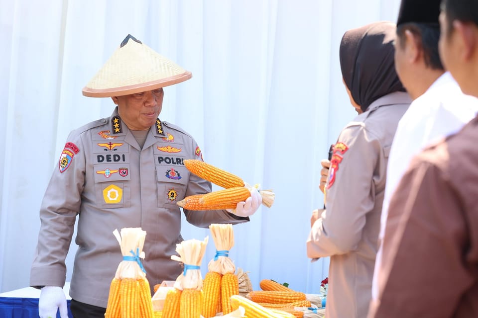 Wujudkan Swasembada Pangan, Ponpes Ikut Andil dalam Program Penanaman Jagung