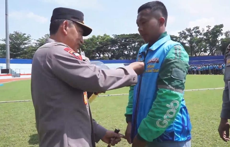 Apel Ojol Kamtibmas di Malang, Kapolri Tekankan Pentingnya Sinergi Jaga Keamanan
