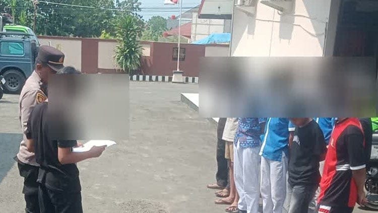 Cegah Tawuran di Pati, Polisi Amankan 12 Pelajar dari Geng Remaja