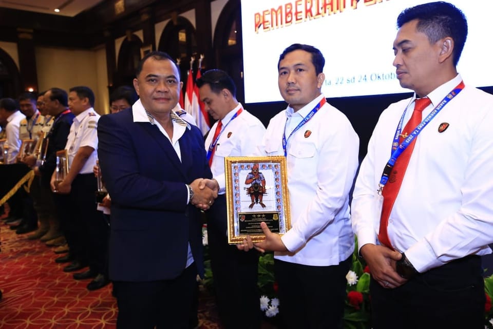 Ditreskrimsus Polda Kalteng Raih Penghargaan dari Kabareskrim Polri Berkat Prestasi Cemerlang