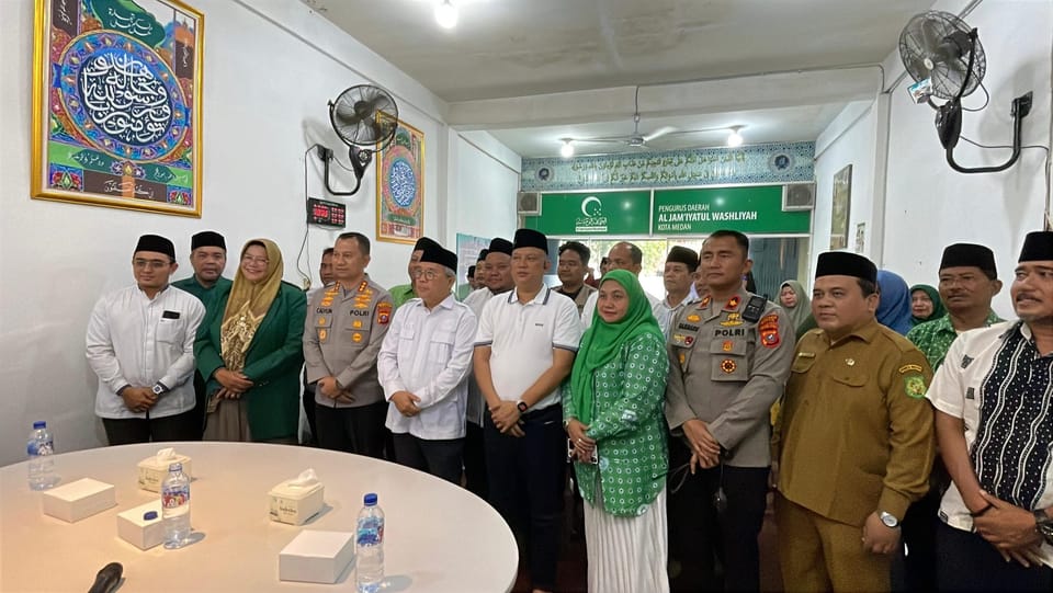 Kombes Pol Jean Calvijn Temui Ulama Al Washliyah: Sinergi Polisi dan Umat Kunci Keamanan Medan